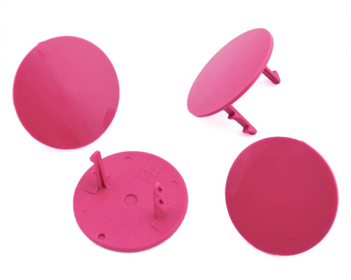DE Racing Gambler Dirt Oval Mud Plugs (Pink) (4) DER-GMP-P